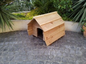 Rustic Barn style cat house 